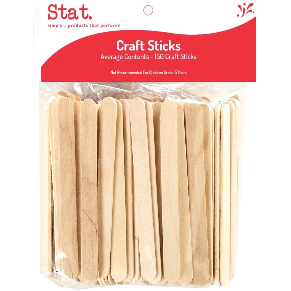 Natural Popstix - Bag of 150