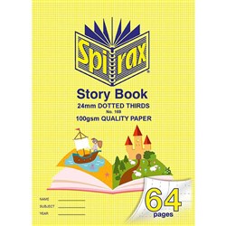 Spirax 169 Story Book 332 x 240mm 64 Page 24mm Ruled