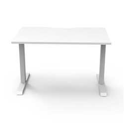 Rapidline Boost Static Single Sided Workstation 1200W x 750D x 730mmH White/White