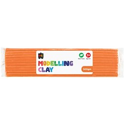 Educational Colours Modelling Clay 500gm Orange