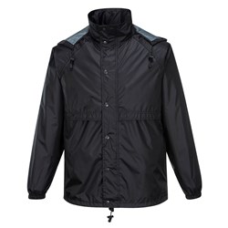 Huski Stratus Rain Jacket Large Black