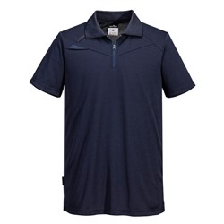 Portwest DX4 Polo Shirt Short Sleeve Large Navy