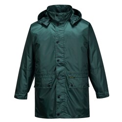 Portwest Carey Rain Jacket 4XL Bottle Green