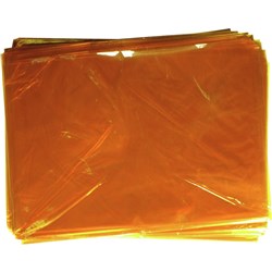 Rainbow Cellophane 750mm x 1m Yellow Pack Of 25