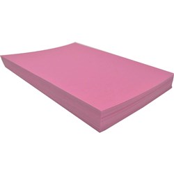 Rainbow Spectrum Board 510mmX640mm 220gsm Pink 100 Sheets