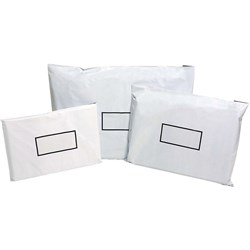 Italplast Courier Bag C4 225x335mm White Pack of 50