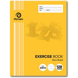 BOOK Exercise 128 Page olympic 225x175 (9x7)