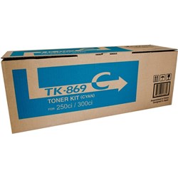 Kyocera TK-869C Toner Cartridge Cyan