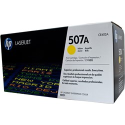 HP 507A LaserJet Toner Cartridge Yellow CE402A