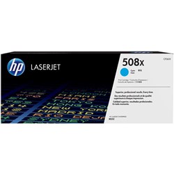 HP 508X LaserJet Toner Cartridge High Yield Cyan CF361X