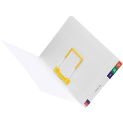 Avery Lateral Shelf Notes Files With Tubeclip Fastener Standard White Box Of 100