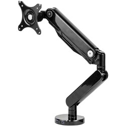 Fellowes Platinum Series Single Monitor Arm Black