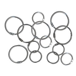 RING - KKK Rings Hinged No6 25mm BOX 100